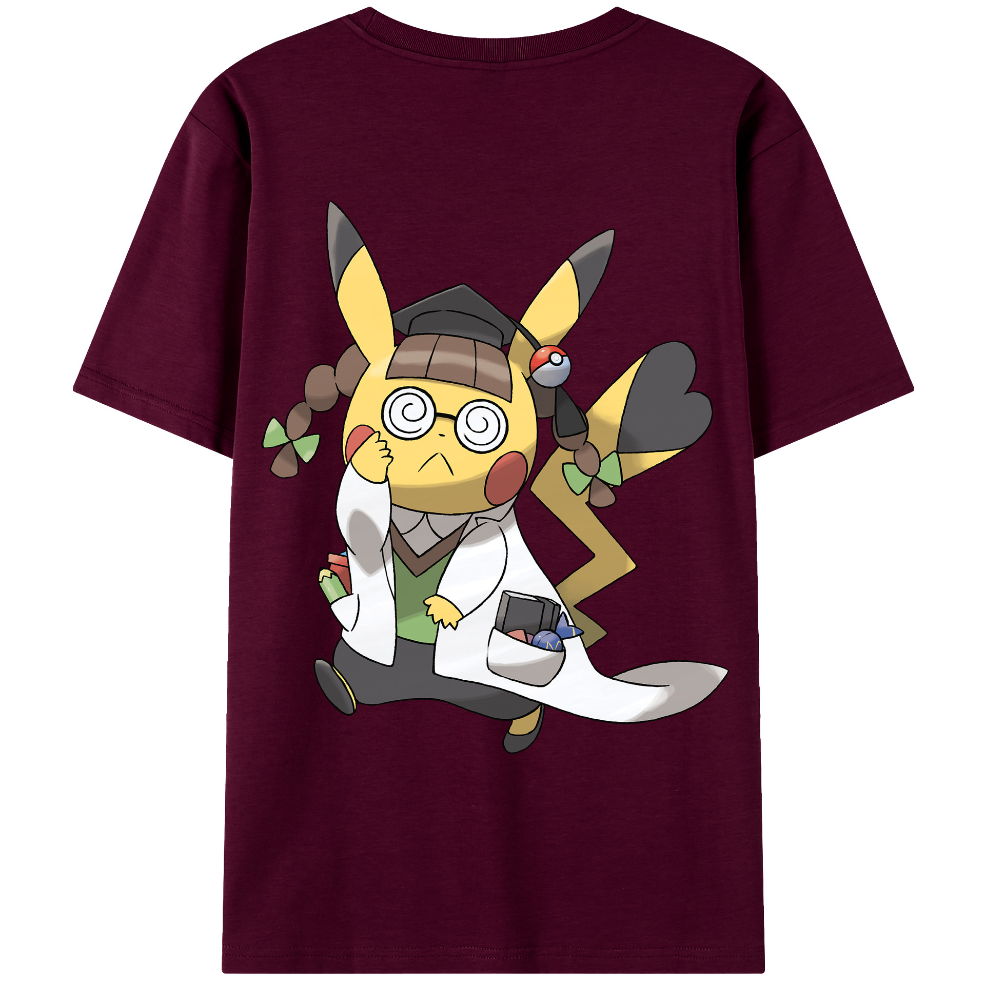 （画像用） ポケットモンスター Pokémon レディース半袖Tシャツ(バックプリント)